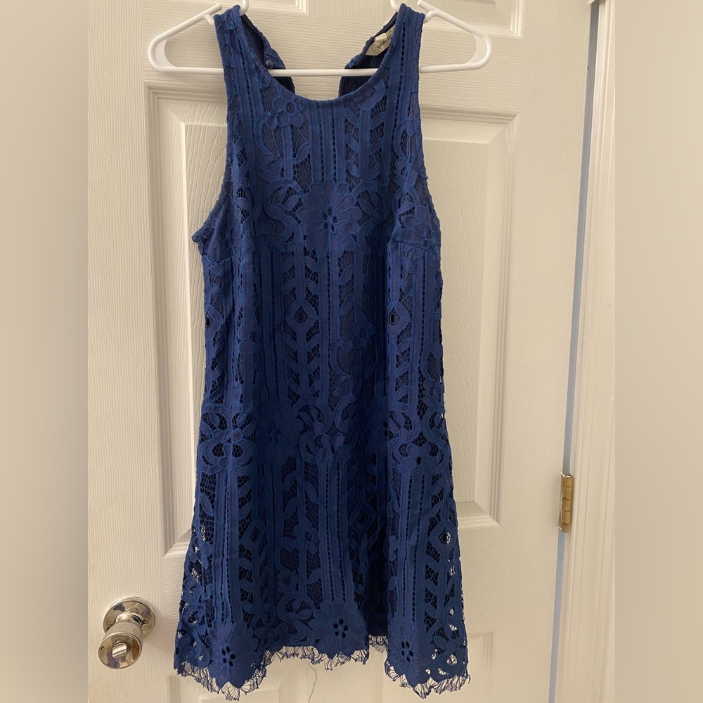 Blue Lace Party Dress | Speechless Brand | Size M